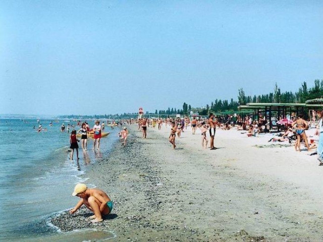 Коблевский пляж
