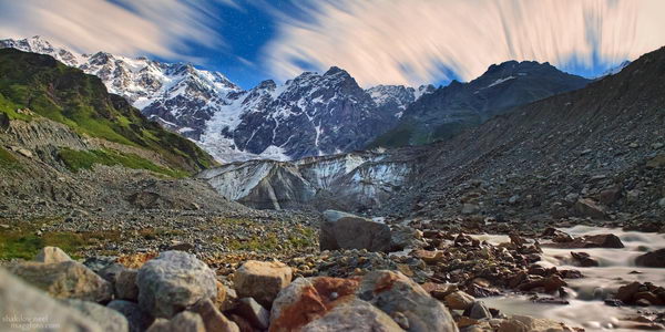 Ледник Шхара. Трекинг по Сванетии